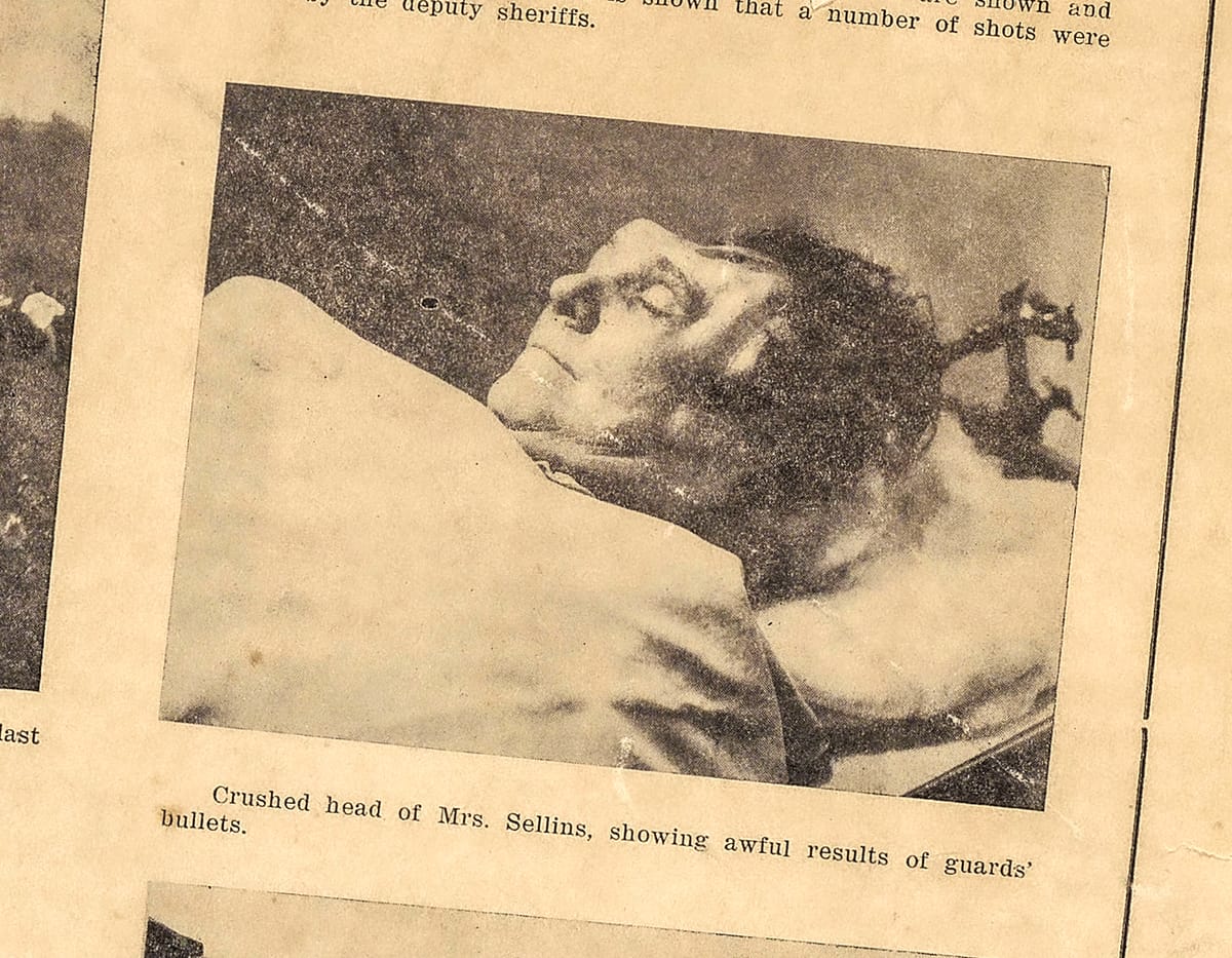 What on Earth happened to union organizer Fannie Sellins?